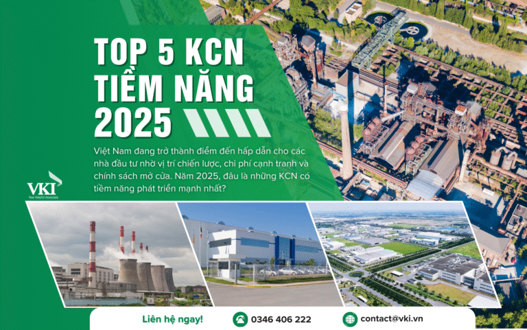 Top 5 Khu công nghiệp tiềm năng tại Việt Nam năm 2025!